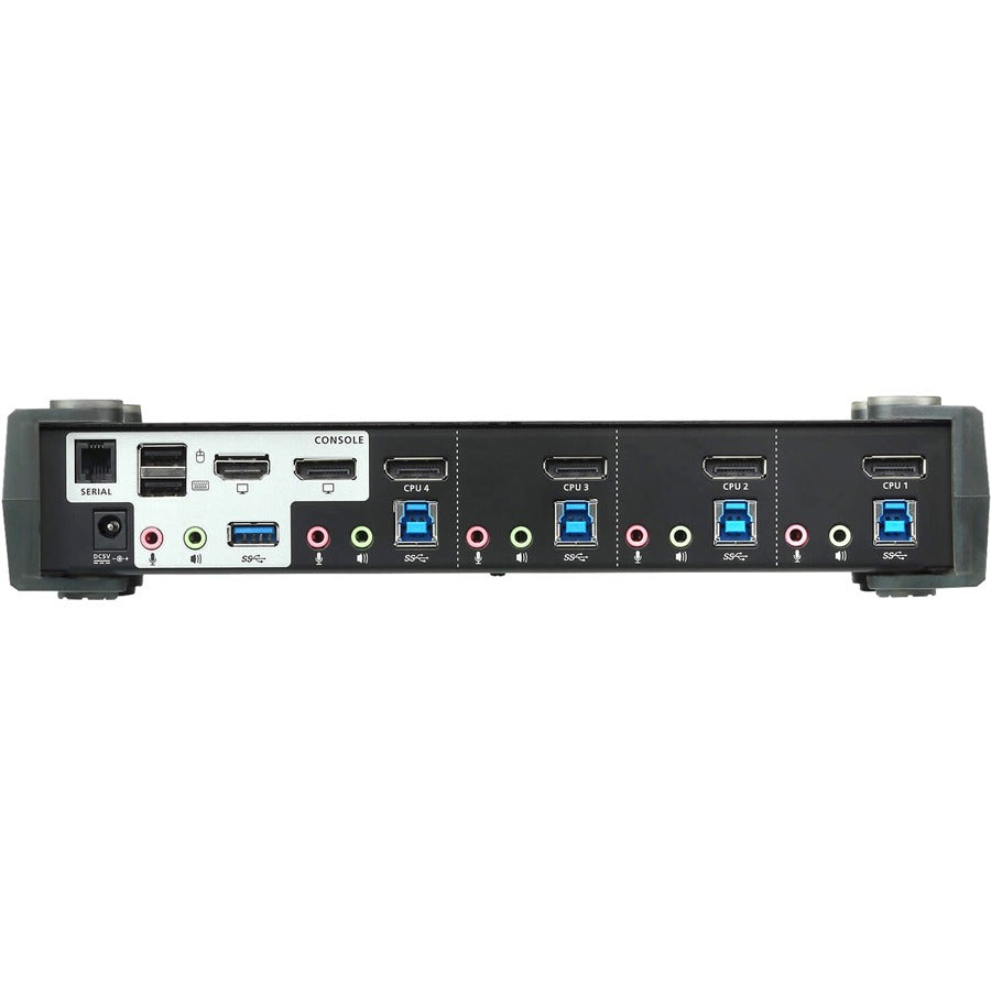 4K DisplayPort KVM Switch - Dual Monitor Control Solution | TecSoft CS1924M