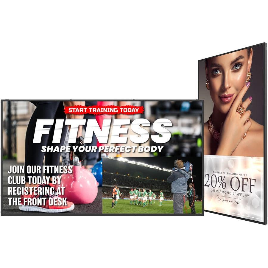 4K LCD Display - Planar URP65 65-Inch Ultra HD Professional Monitor | Tecisoft 998-2891-00