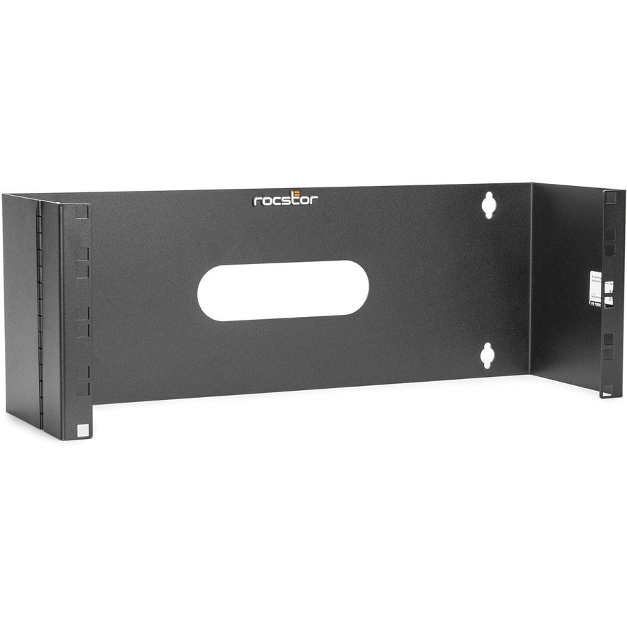 4U 19in Wall Mount Bracket - for Patch Panels - Hinged Wall Mounting Bracket - Maximum