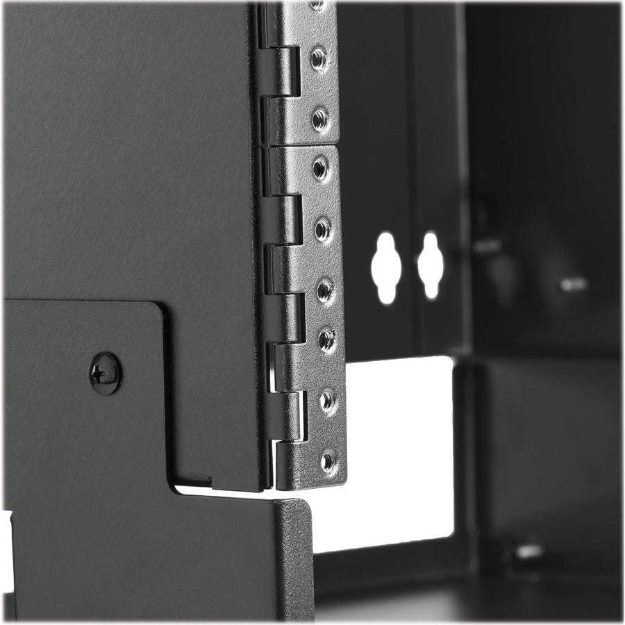 4U Wall-Mount Bracket with Shelf for Small Switches and Patch Panels, Hinged SRWO4UBRKTSHELF
