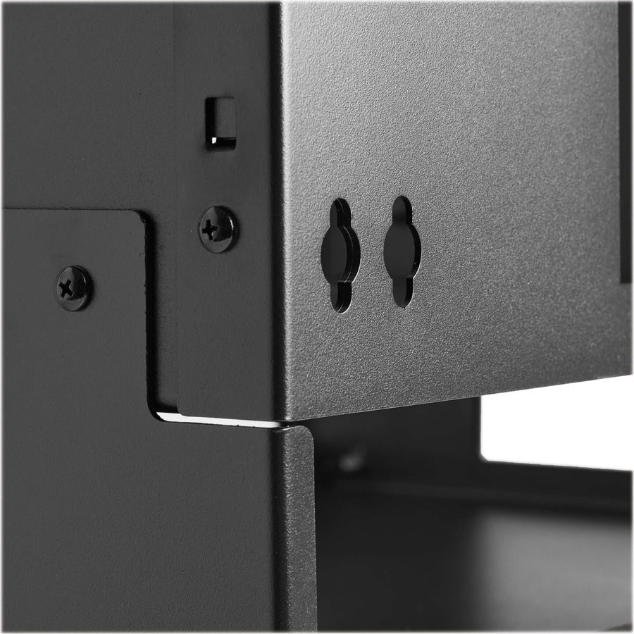 4U Wall-Mount Bracket with Shelf for Small Switches and Patch Panels, Hinged SRWO4UBRKTSHELF