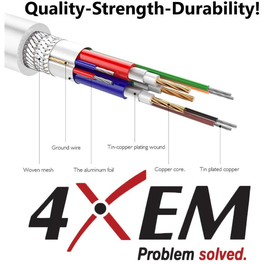 4XEM USB-C to VGA Cable 4XUSBCVGA6B