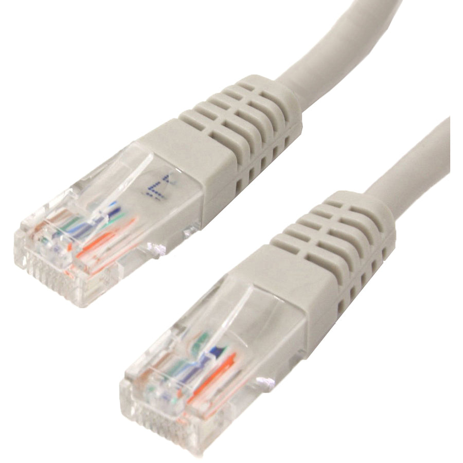 4Xem 10Ft Cat6 Molded Rj45 Utp Ethernet Patch Cable (Gray)