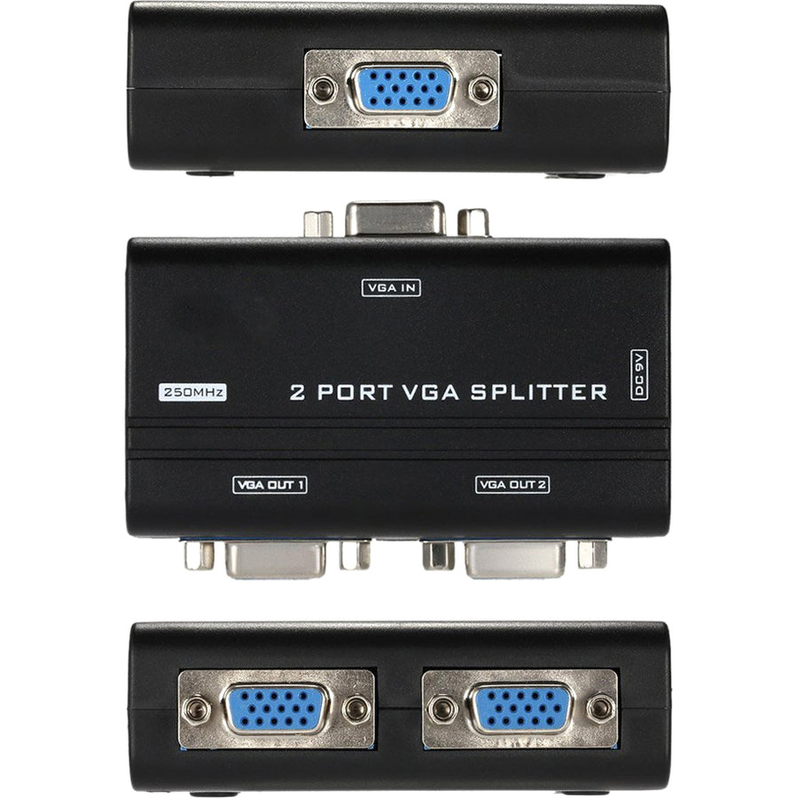 4Xem 2-Port Vga Splitter 250 Mhz