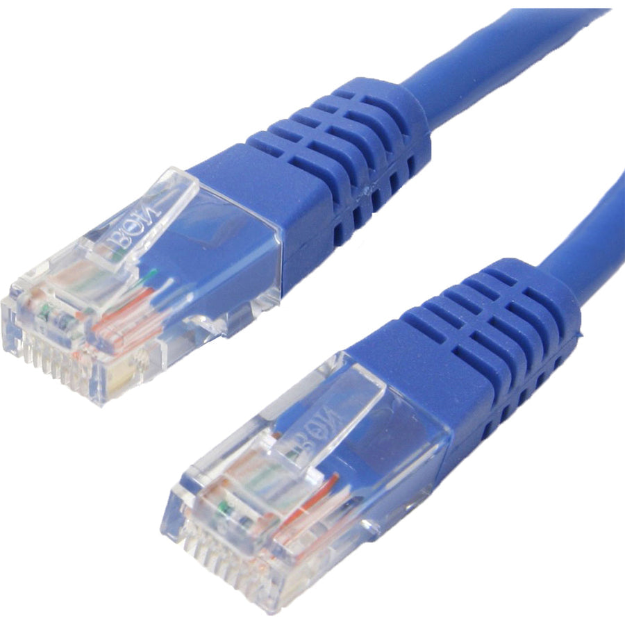 4Xem 25Ft Cat6 Molded Rj45 Utp Ethernet Patch Cable (Blue)