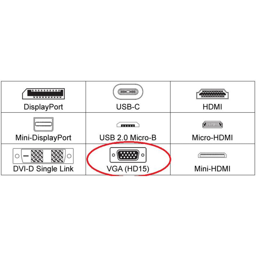 4Xem 3Ft High Resolution Coax M/M Vga Cable