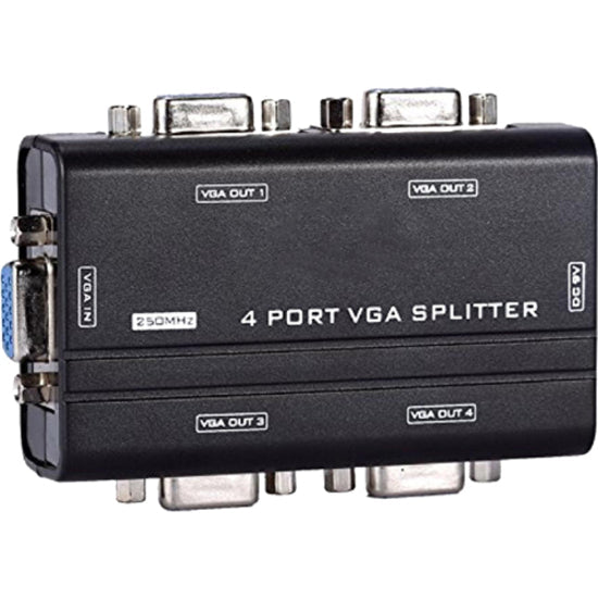 4Xem 4-Port Vga Splitter 250 Mhz
