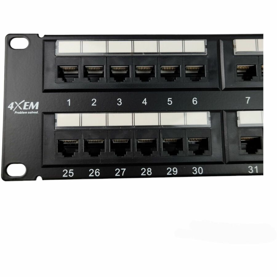 4Xem 48 Port Cat 6A Patch Panel