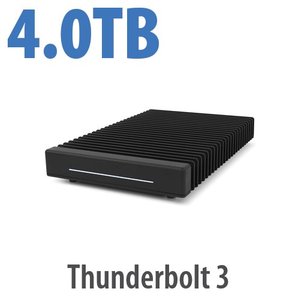 4.0TB OWC ThunderBlade Thunderbolt (40Gb/s) NVMe RAID SSD External Storage Solution
