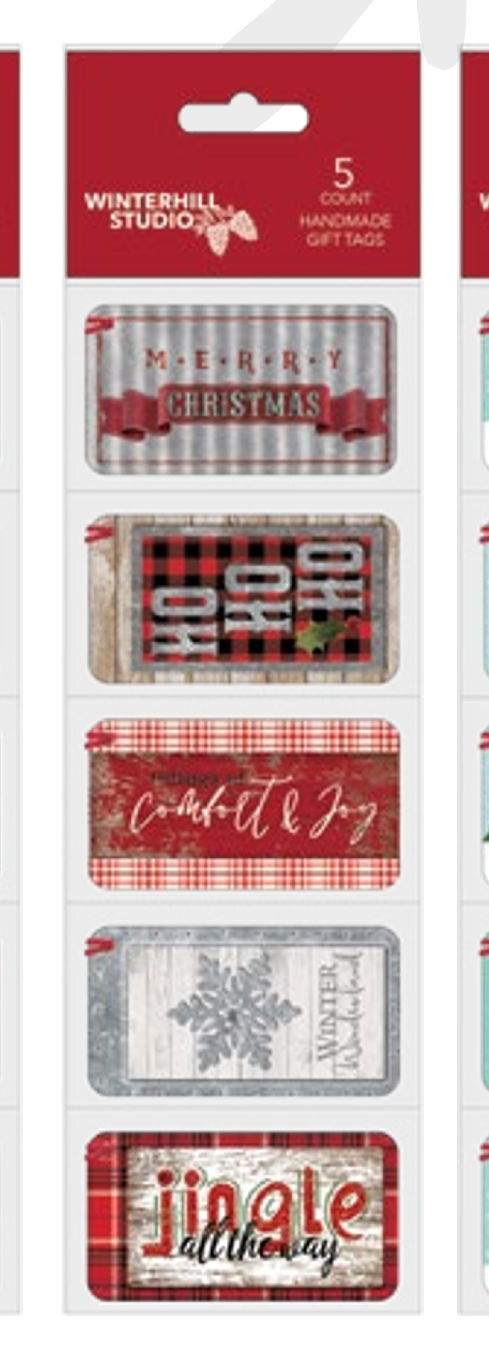5 Count Handmade Gift Tags -