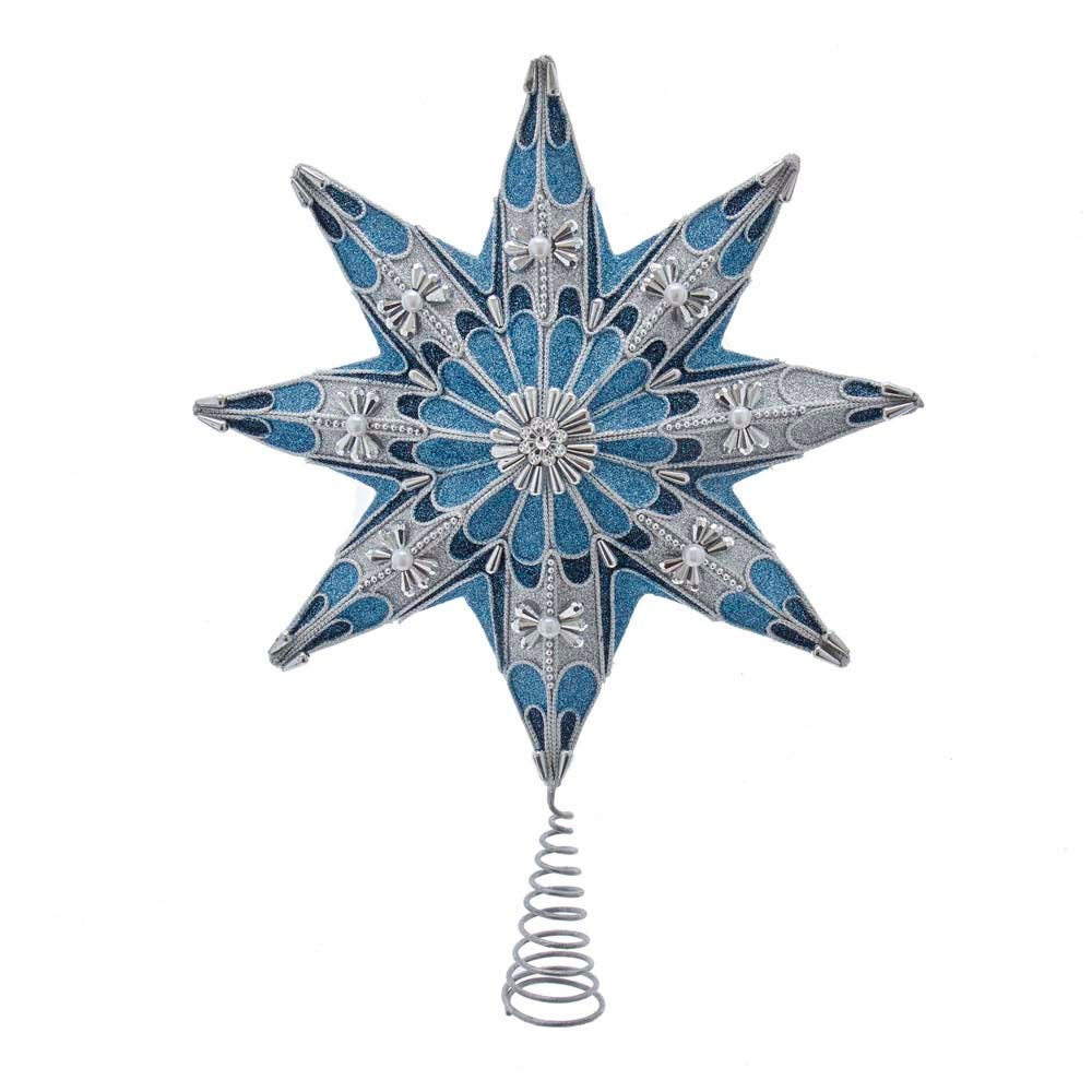 5 Point Blue Star Treetop