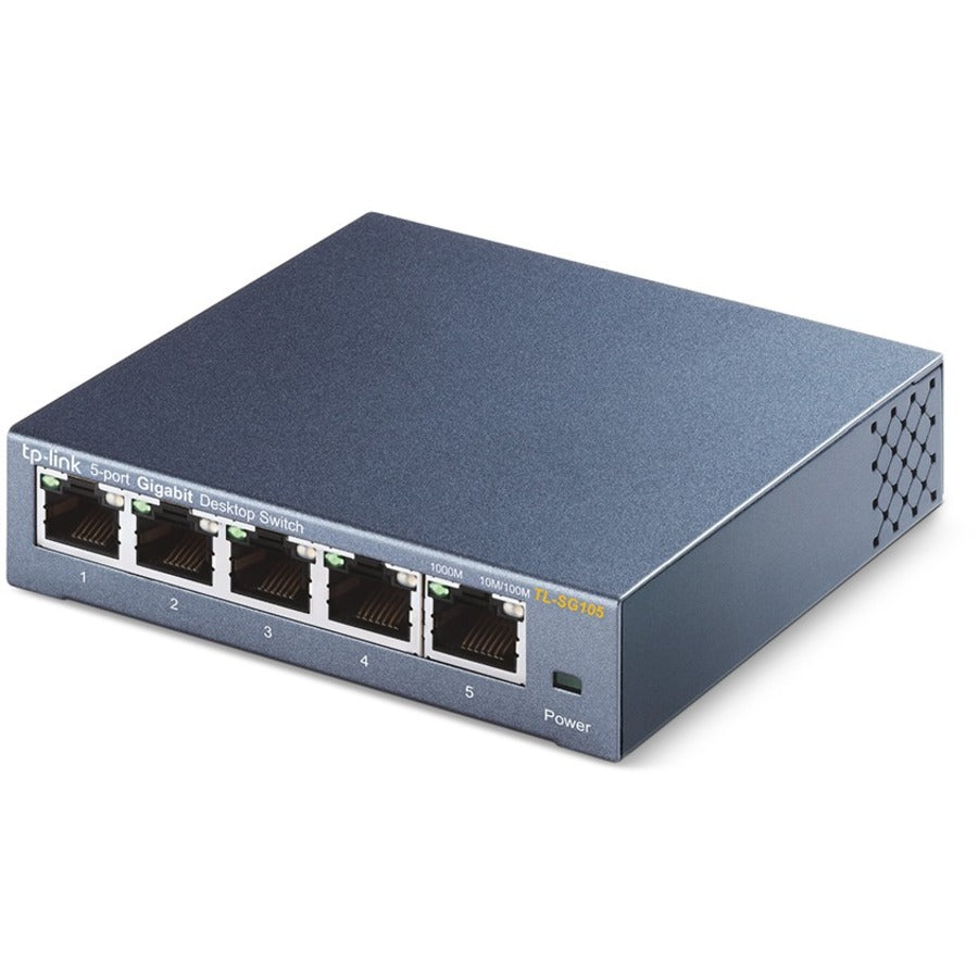 5-Port Gigabit Desktop Switch - Unmanaged Metal Casing | TP-LINK TL-SG105
