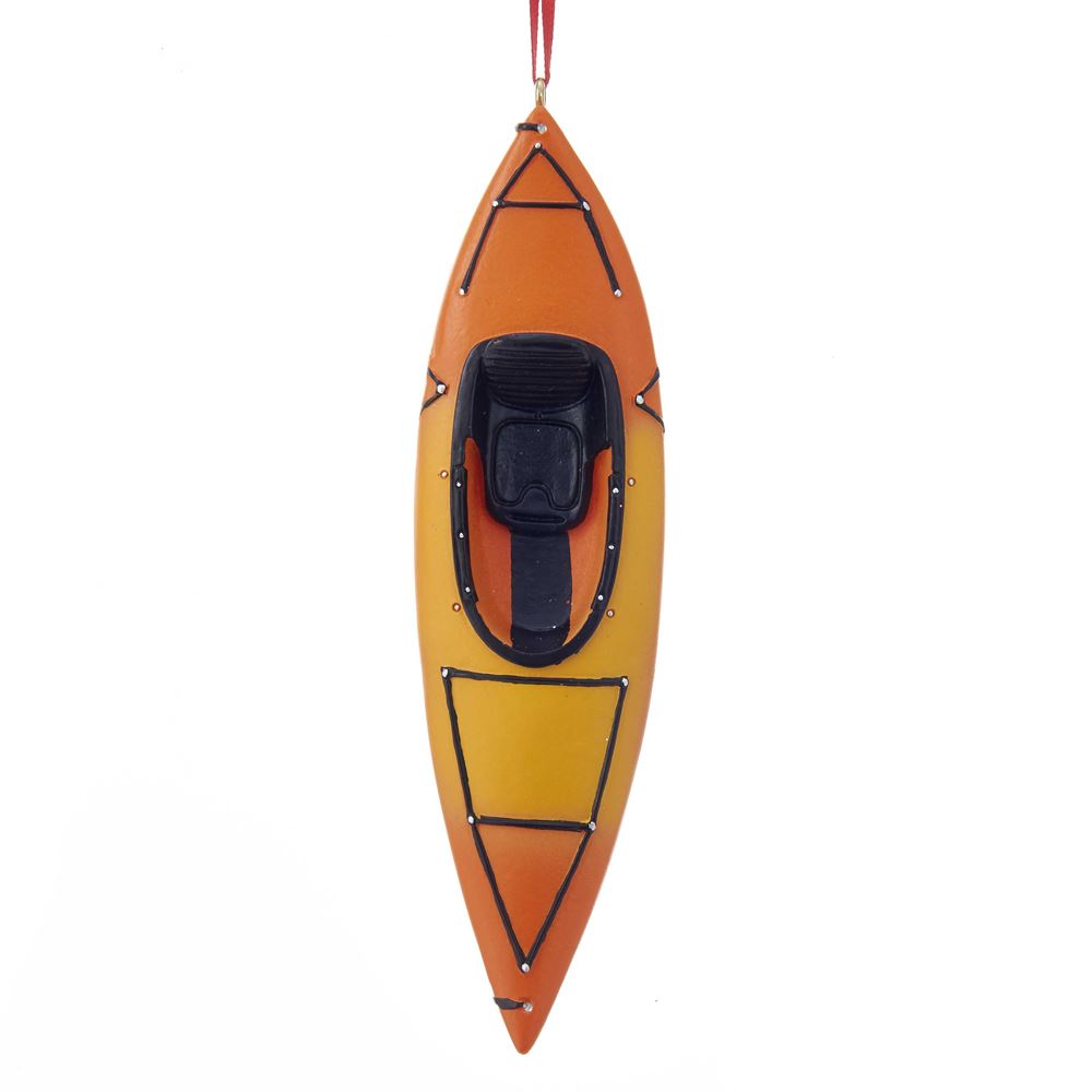 5" Resin Kayak Ornament