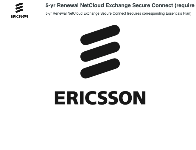 5-YR NETCLOUD EXCHANGE SECURE CONNECT (REQUIRES CORRES