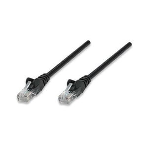 50 Ft Black Cat5E Snagless Patch Cable