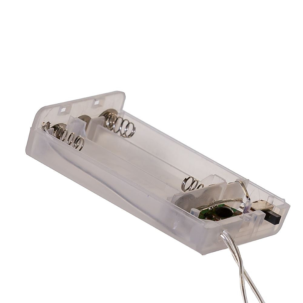 50-Light Battery-Operated LED Fairie Light Set - Multicolor