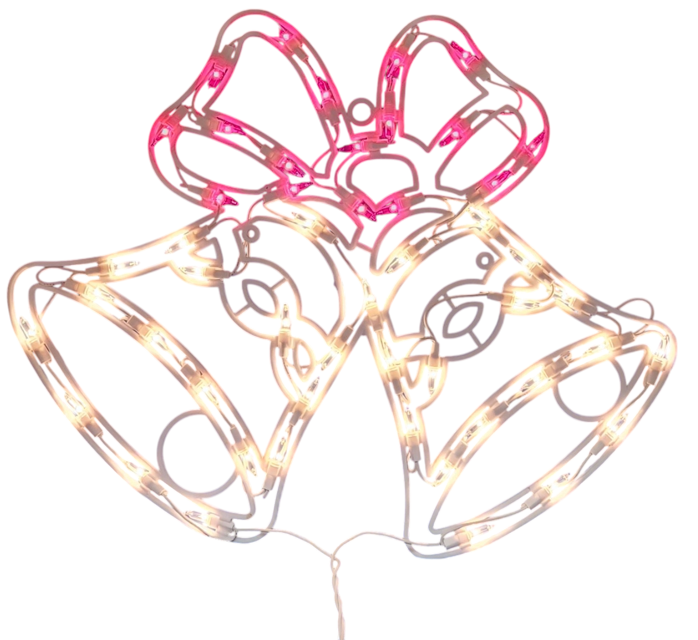 50 Light Christmas Sculpture: Bell - 25.5" x 17.7"