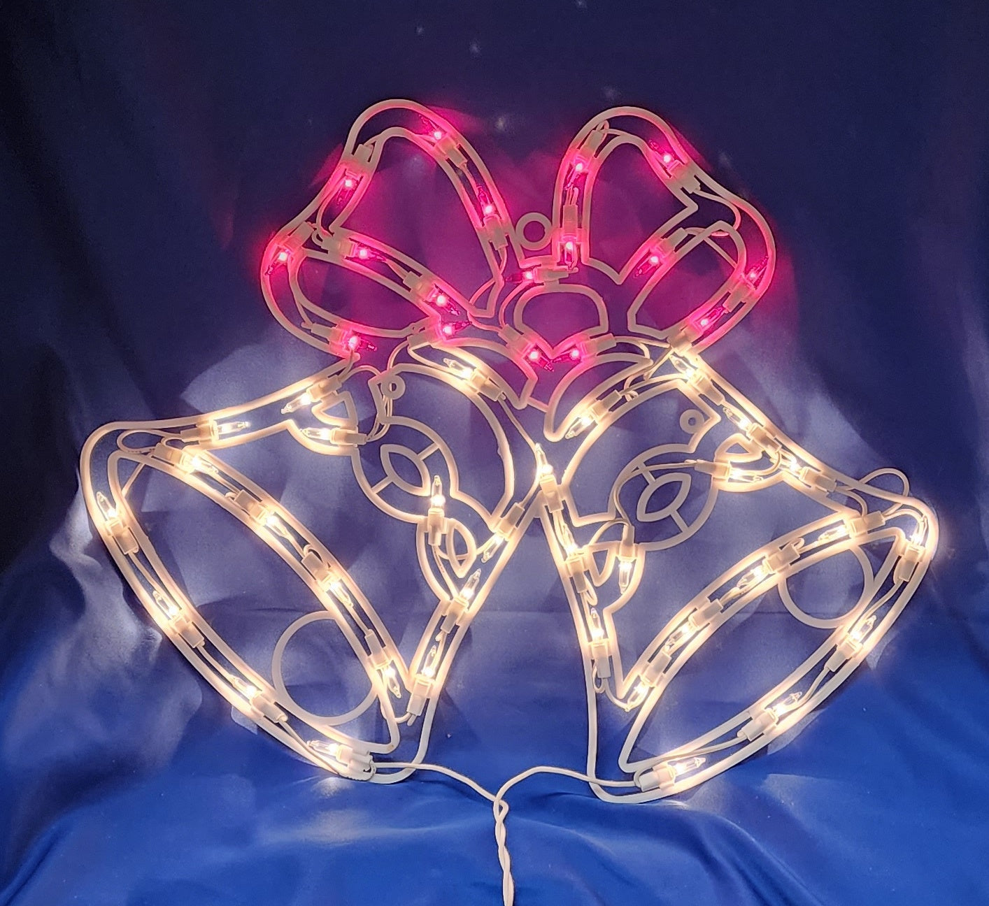 50 Light Christmas Sculpture: Bell - 25.5" x 17.7"