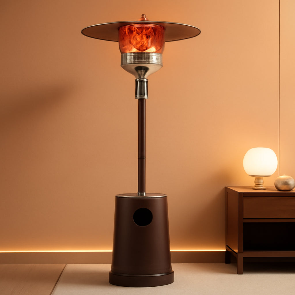 50,000 BTU Outdoor Patio Heater With Table Design Feature