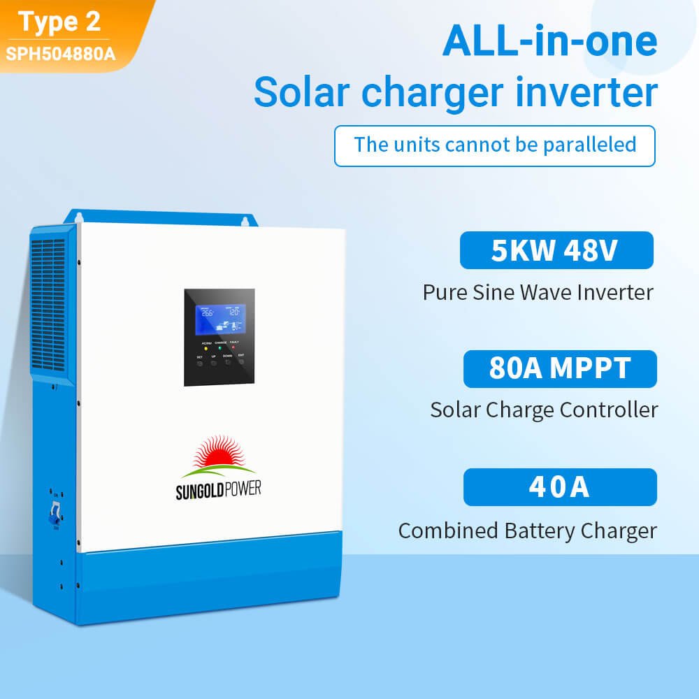 5000W 48V Solar Charger Inverter