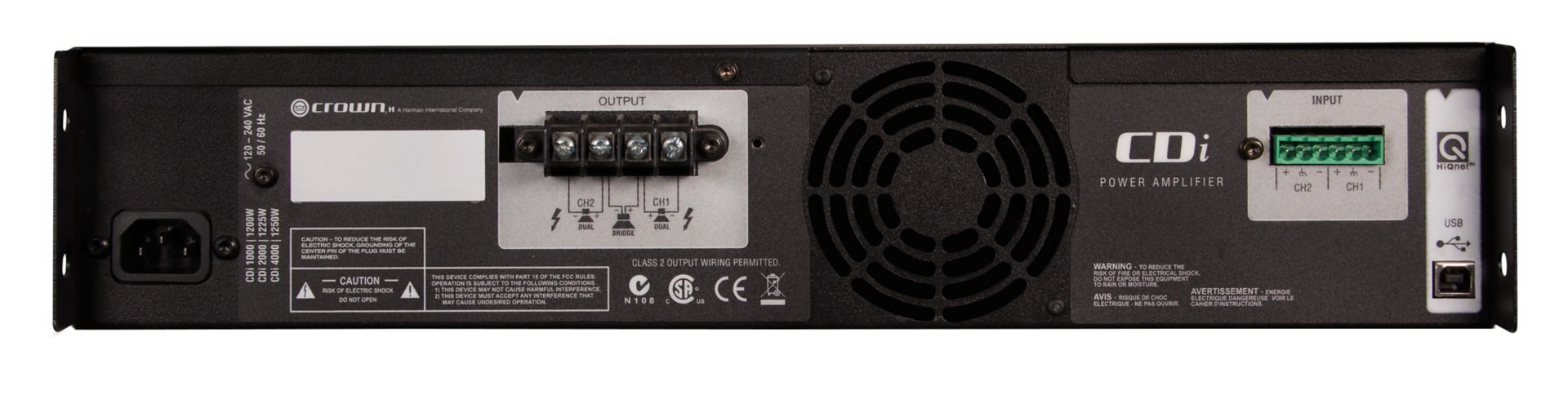 Crown CDi 4000 Professional Power Amplifier