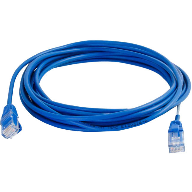 5Ft Cat5E Snagless Unshielded (Utp) Slim Ethernet Network Patch Cable - Blue