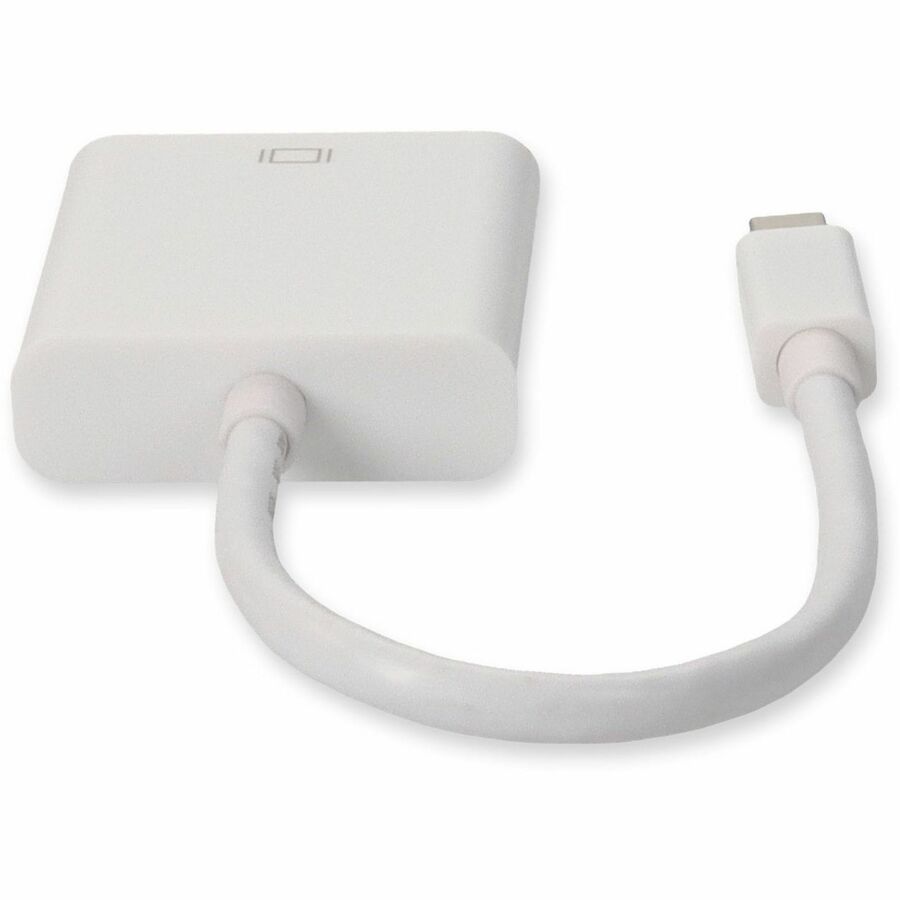 5Pk Mini-Displayport 1.1 Male To Dvi-I (29 Pin) Female White Active Adapters For Resolution Up To 1920X1200 (Wuxga)