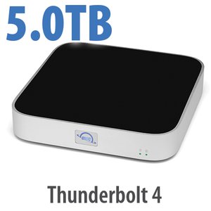 5.0TB (4.0TB HDD + 1.0TB NVMe) OWC miniStack STX Stackable Storage and Thunderbolt
