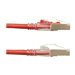 CAT5E 100-MHZ LOCKING SNAGLESS STRANDED ETHERNET PATCH CABLE - SHIELDED (F/UTP),