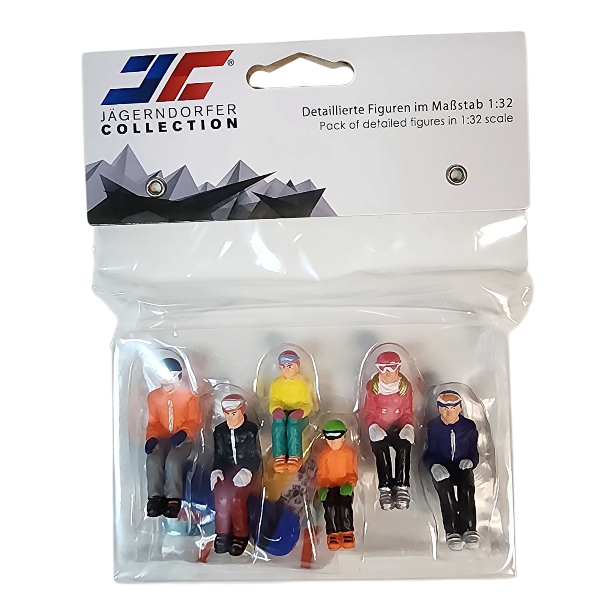 6 Piece Snowboarders - Seated