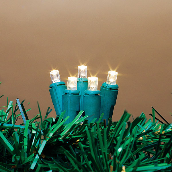 60 Warm White LED 16 Function String Light