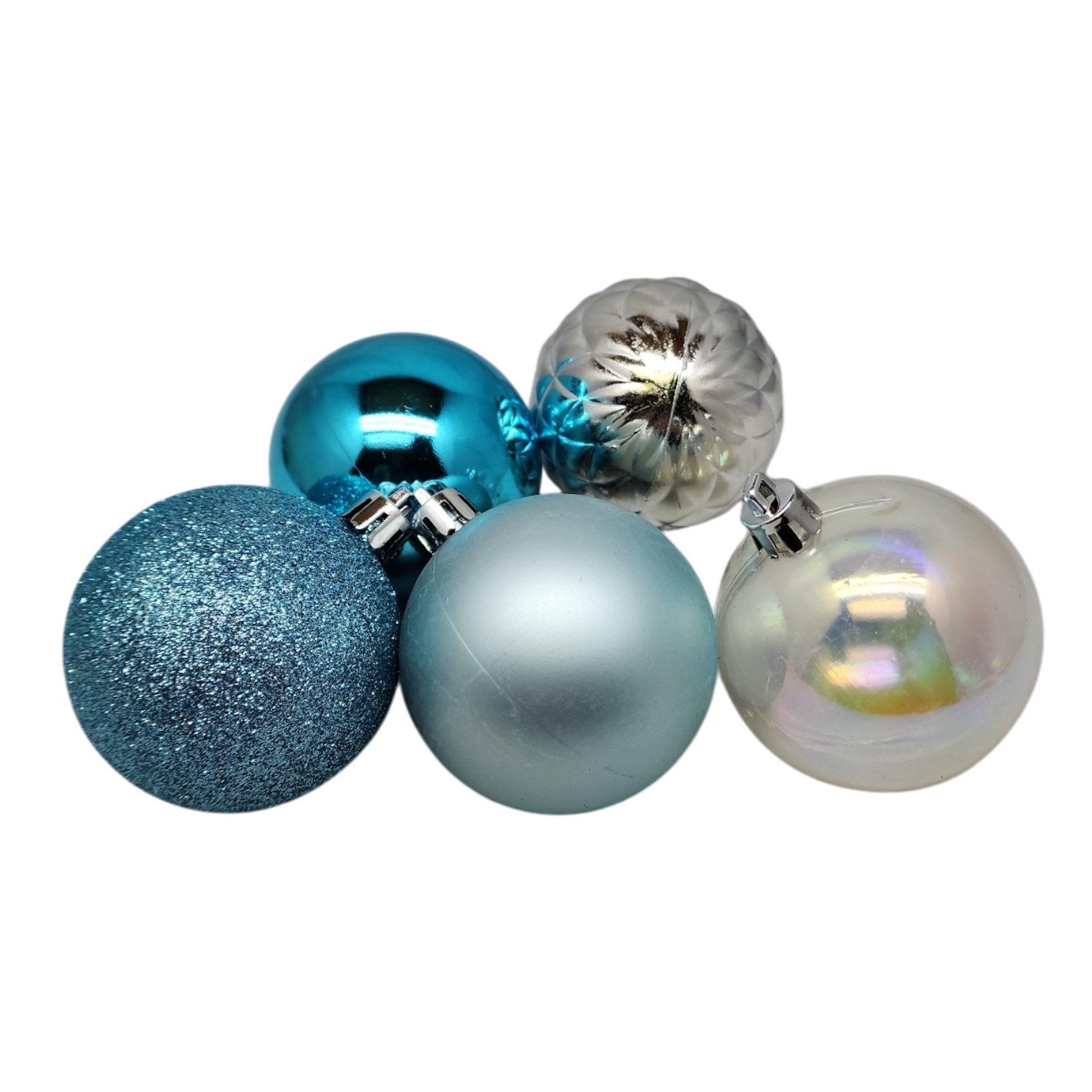 60MM 30 Count Shatterproof - Light Blue