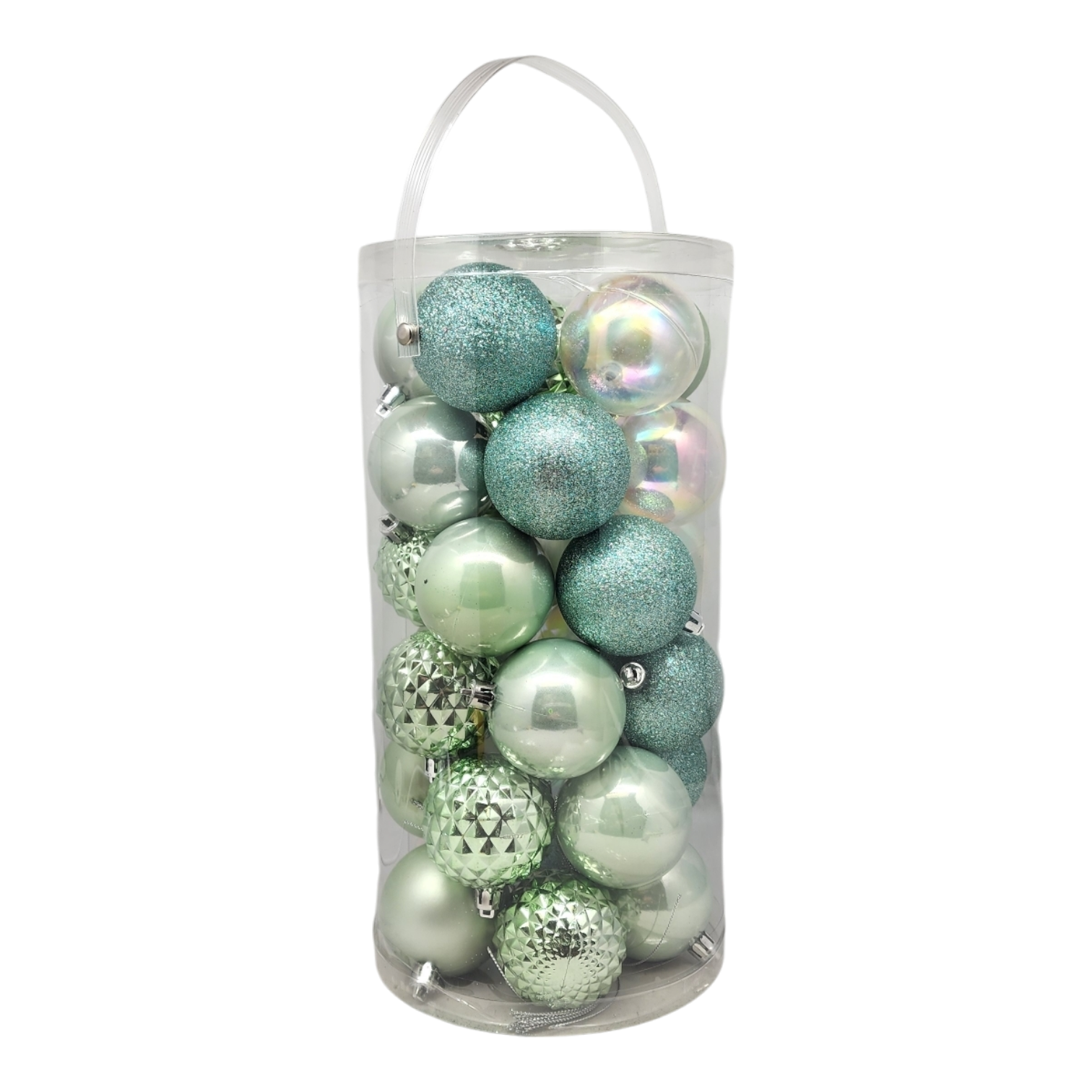 60MM 30 Count Shatterproof - Mint Green