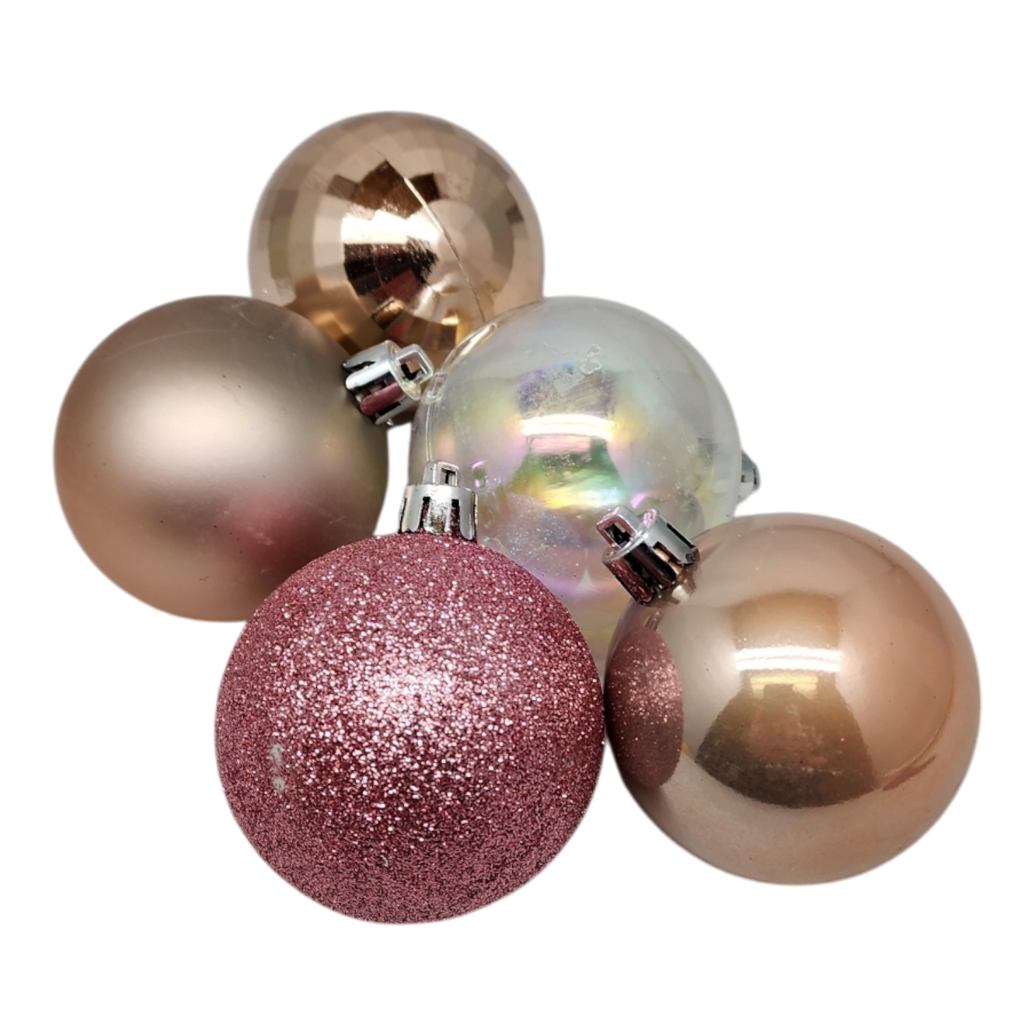 60MM 30 Count Shatterproof - Pink Coral