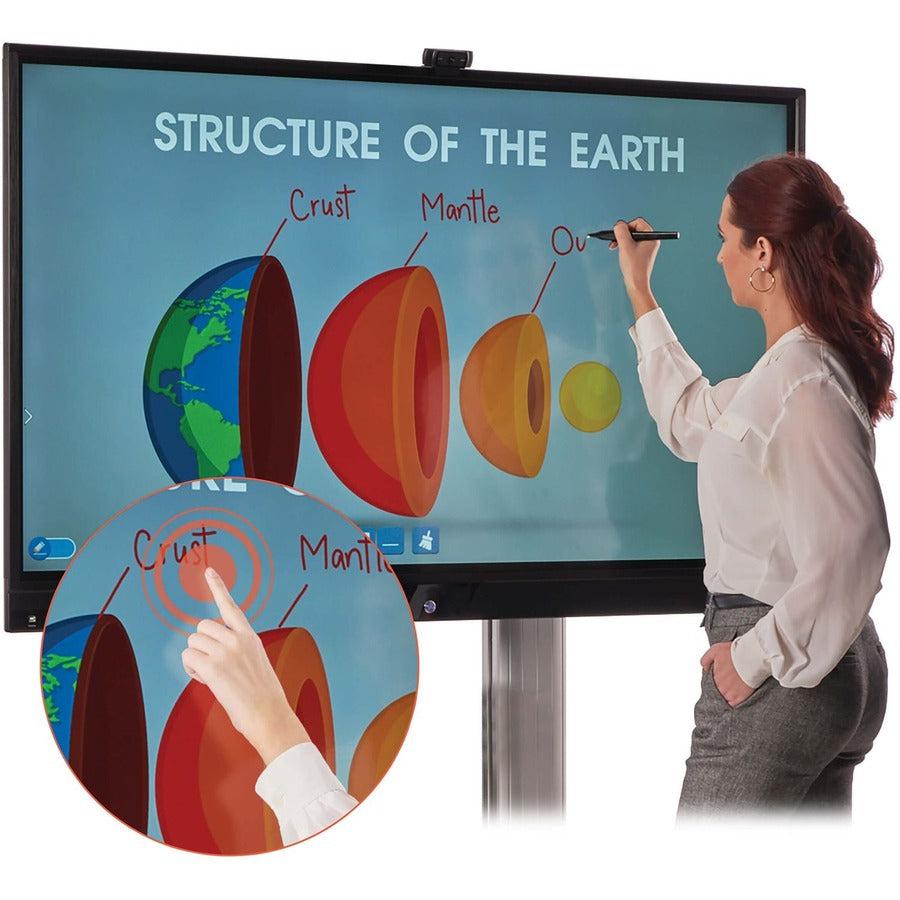 65" 4K Interactive Touchscreen Display with Built-In PC | TecISoft DMTP65OPS