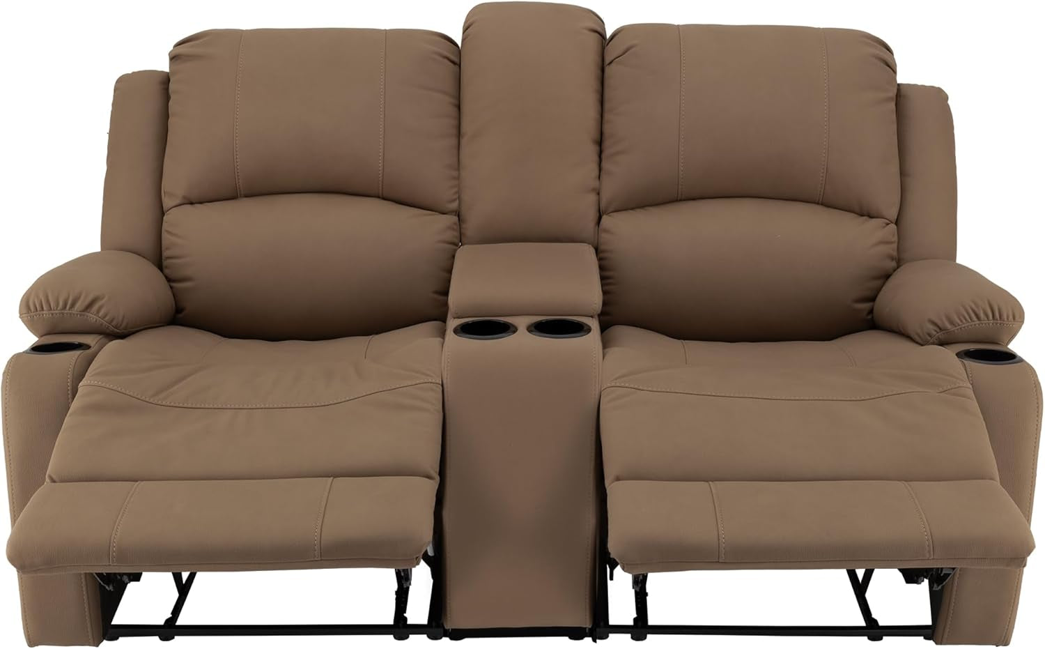 65 Inch Wall Hugger Reclining RV Theater Seats With Console