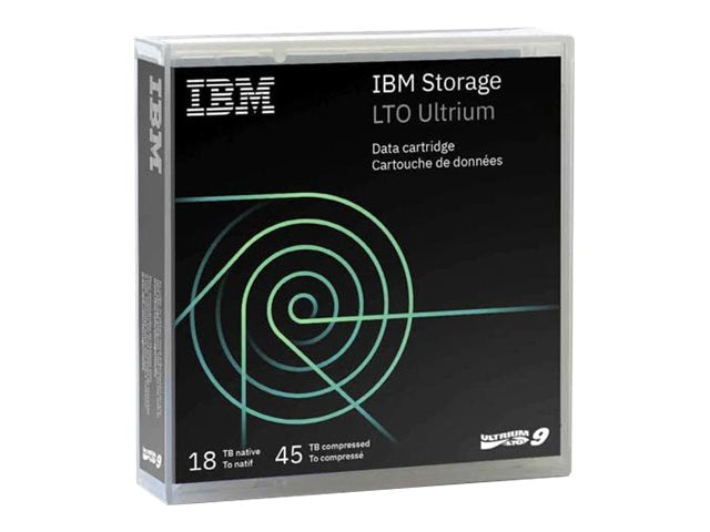 IBM LTO Ultrium 9 Data Cartridge 18TB/45TB 02XW568