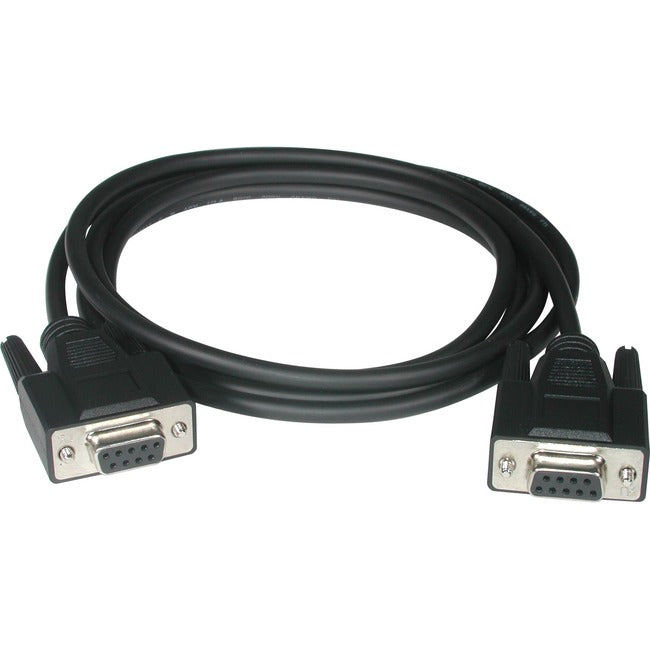 6Ft Db9 F/F Null Modem Cbl Blk