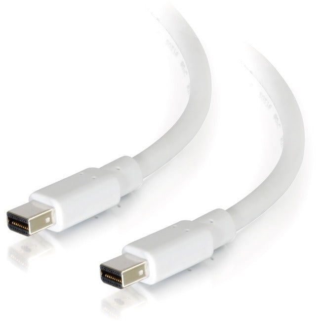 6Ft Mini Displayport Cable M/M - White