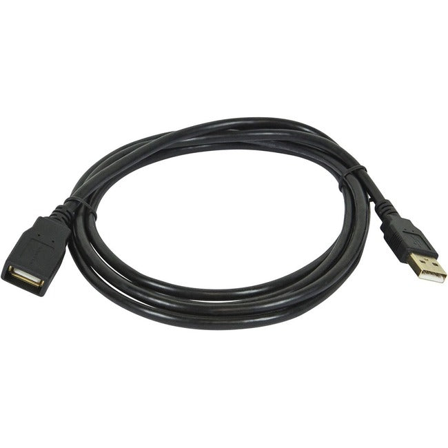 6Ft Usb 2.0 A Male To A Female Extension 28/24Awg Cable (Gold Plated)