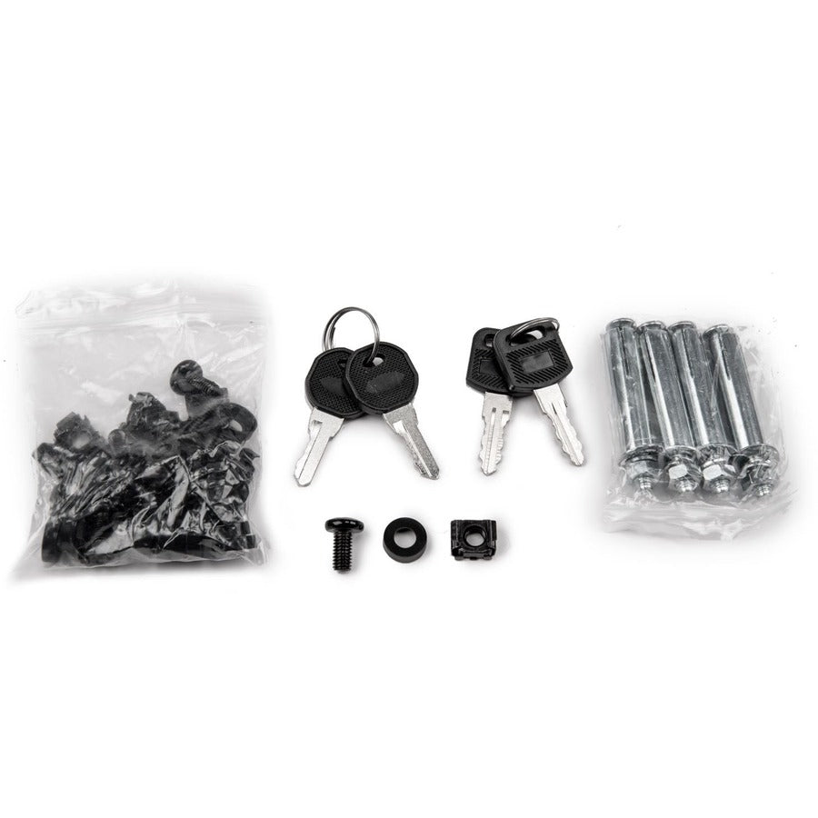 6U Wall Mount Rack Cabinet - 200lb Vented Server Enclosure | Tecisoft Y10E004-B1