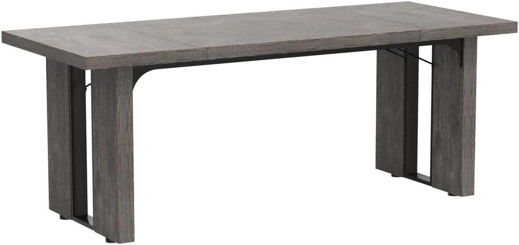 71 Inch Large Dining Table Rustic Farmhouse Style For 6 To 8