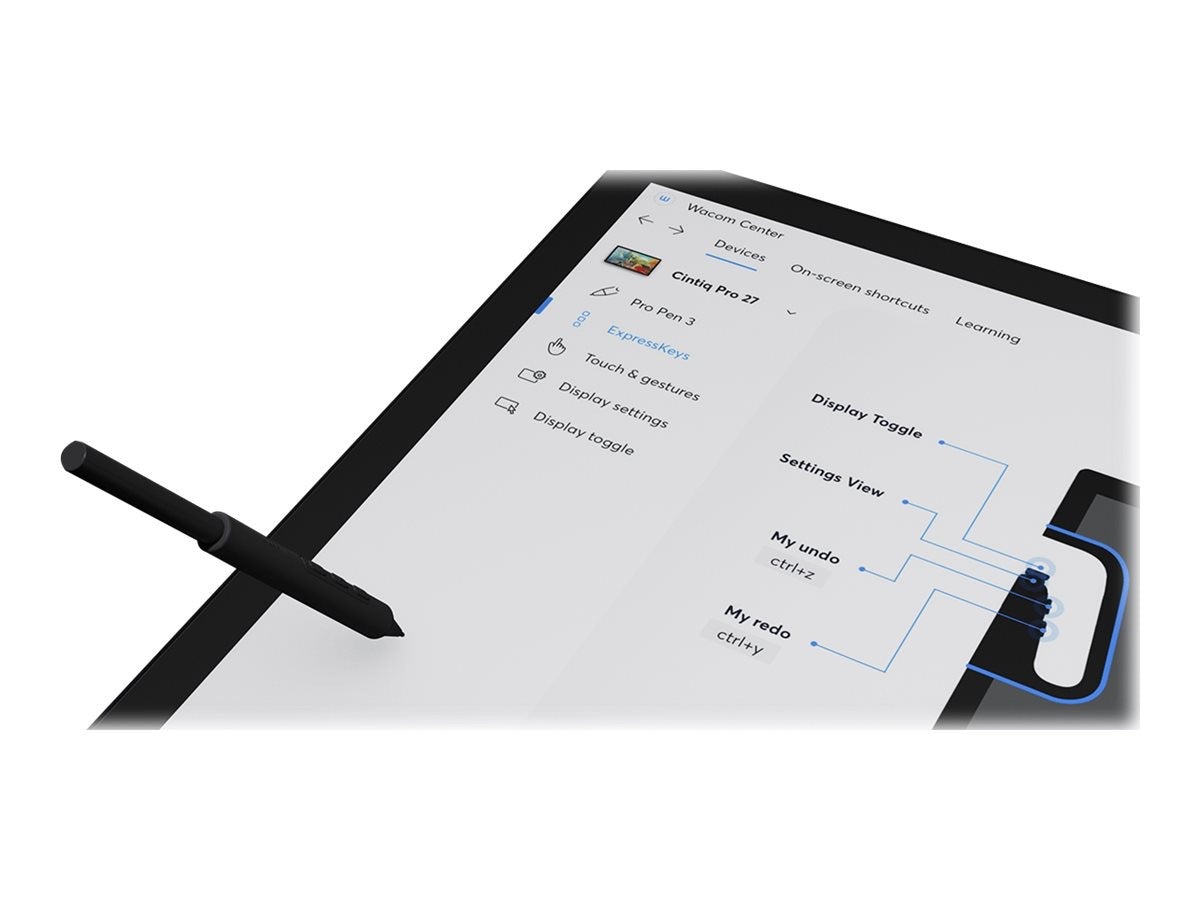 WACOM CINTIQ PRO 27 CREATIVE PEN & TOUCH DISPLAY