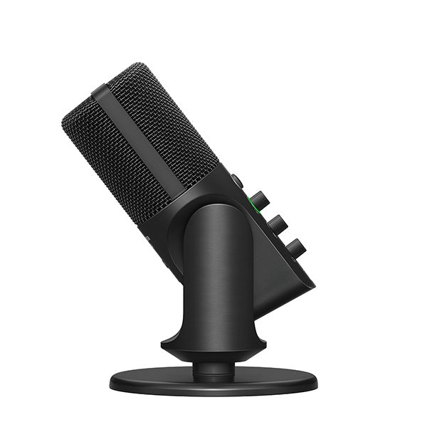PROFILE USB MICROPHONE WITH TABLE STAND. INCLUDES (1) PROFILE USB MICROPHONE, (1