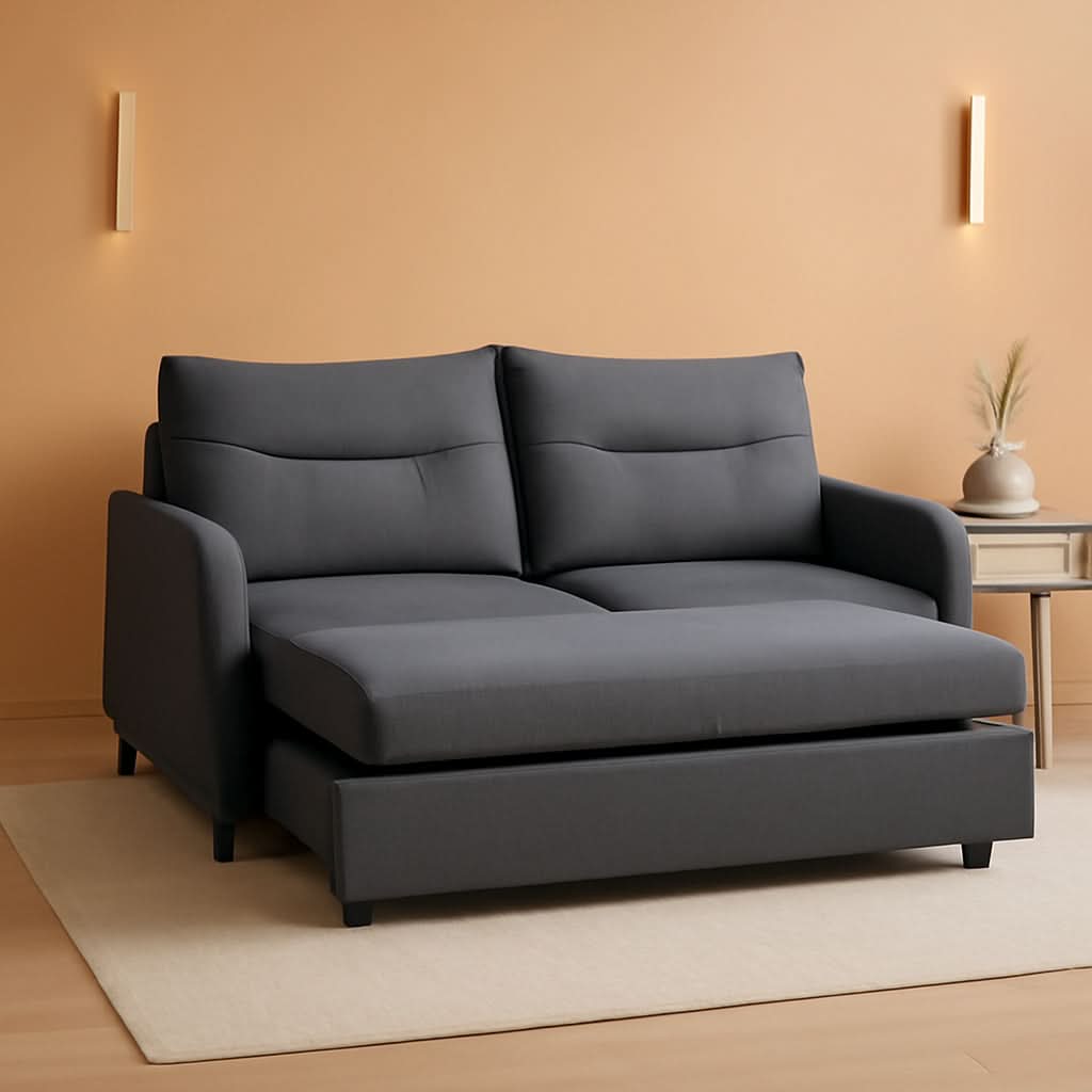 75 Inch Queen Size Convertible Sleeper Sofa Bed