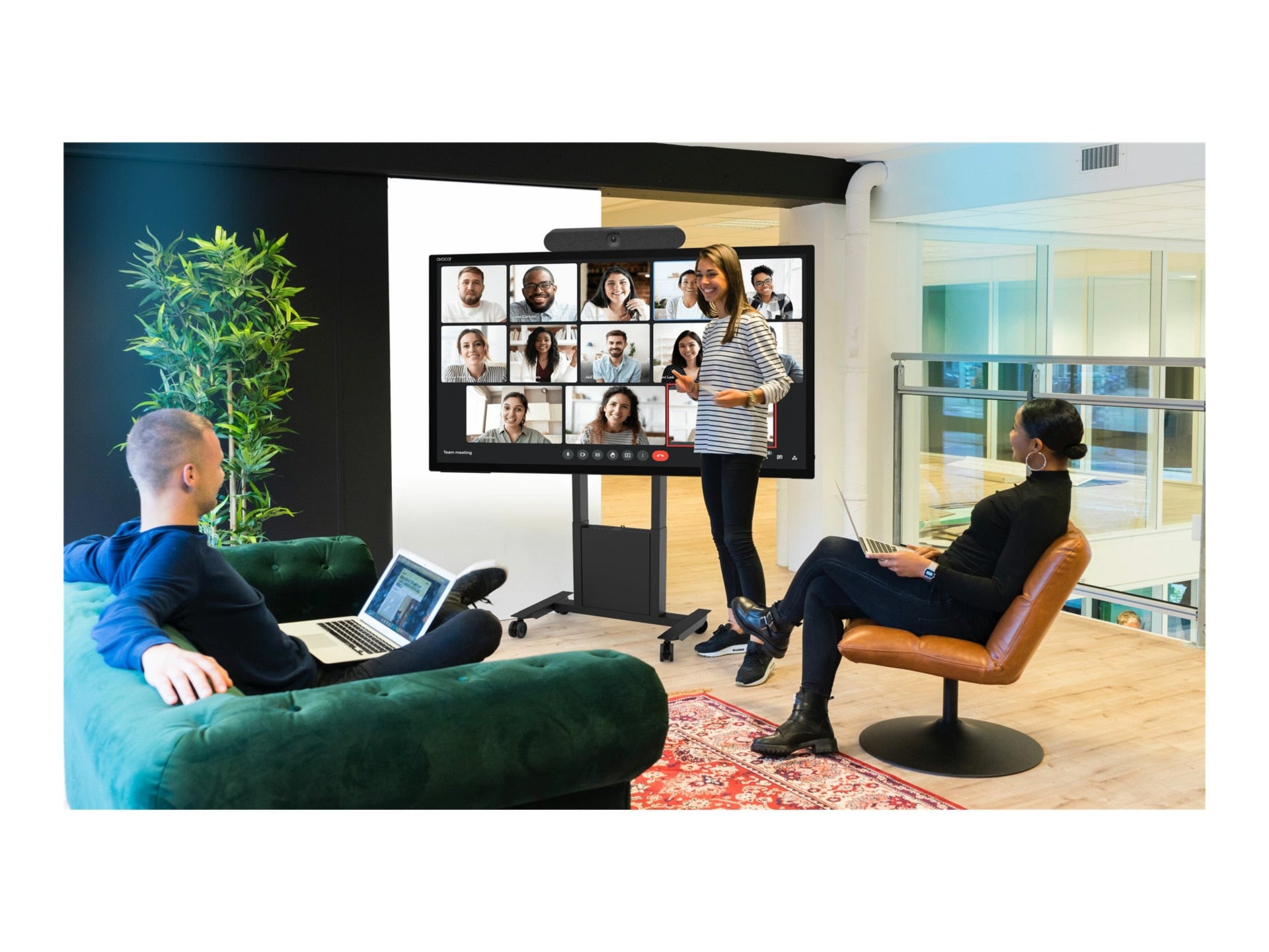 Avocor AVH-7520 75" 4K Interactive Touchscreen Display