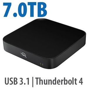 7.0TB (6.0TB HDD + 1.0TB NVMe) OWC miniStack STX Stackable Storage and Thunderbolt
