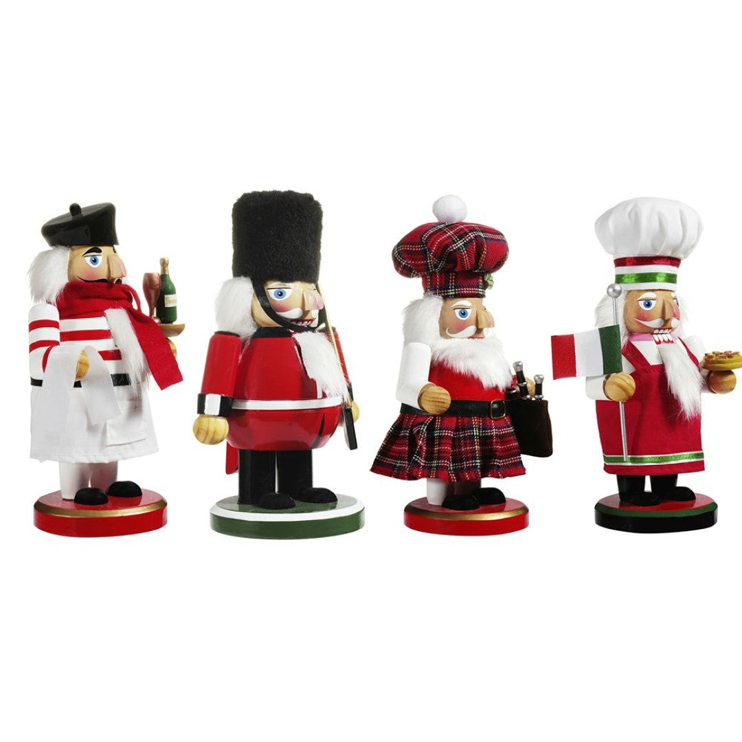 8 Inch Wooden International Nutcracker - Italy