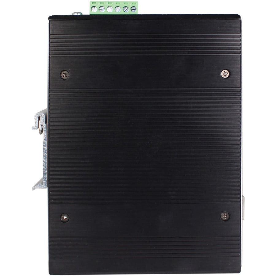 8-Port Industrial Network Switch Gigabit Unmanaged 30W PoE+ SFP DIN Mount - Tripp Lite by Eaton NGI-U08C2POE8