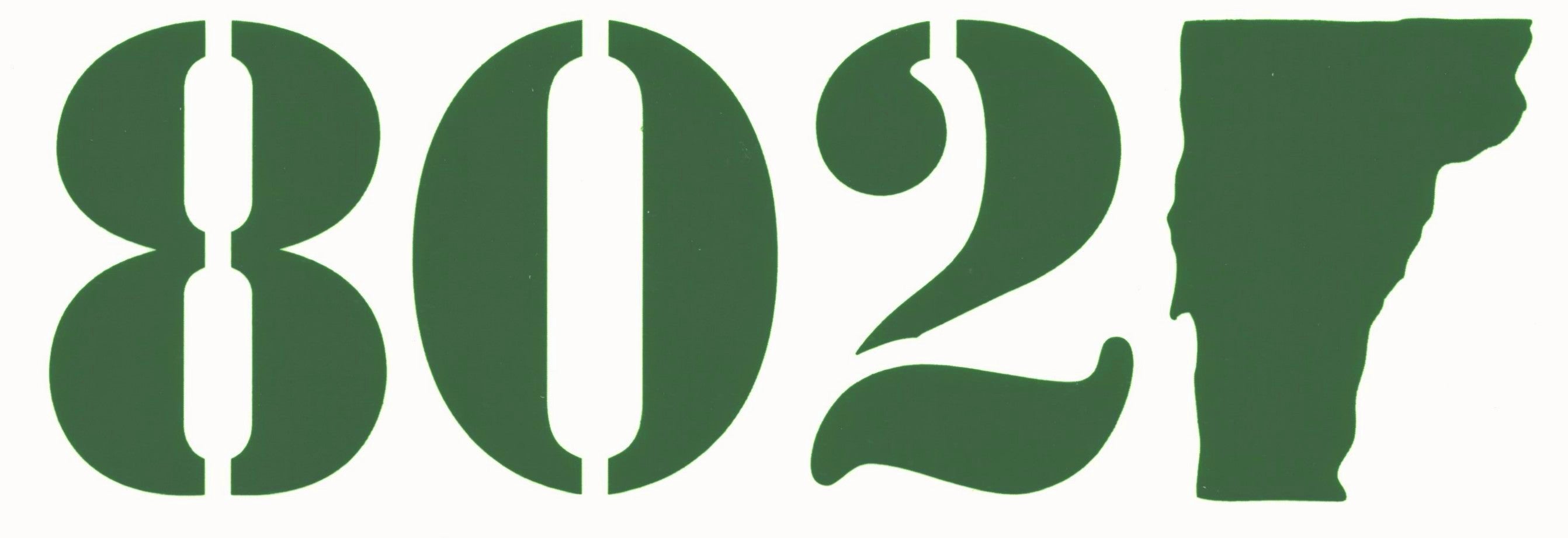 802 Decal - Dark Green